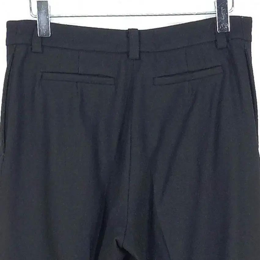 톰보이 여성 롤업 일자핏 모직 8부팬츠 블랙64 (HU36233) 4