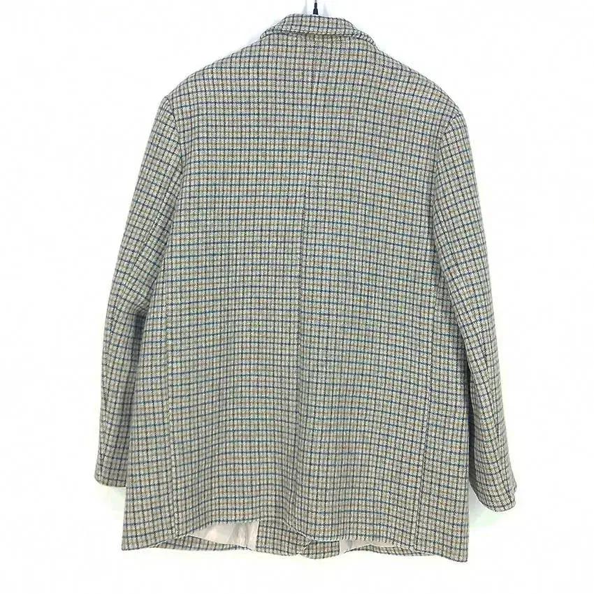 메이비베이비 여성 체크 모직자켓 그레이 (HU35973) 3