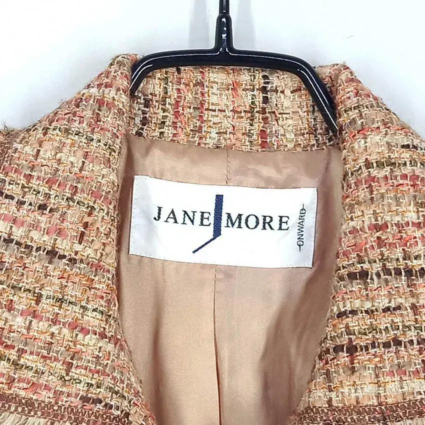 JANE MORE 여성 모혼방 트위드자켓 오렌지1 (HU35970) 7