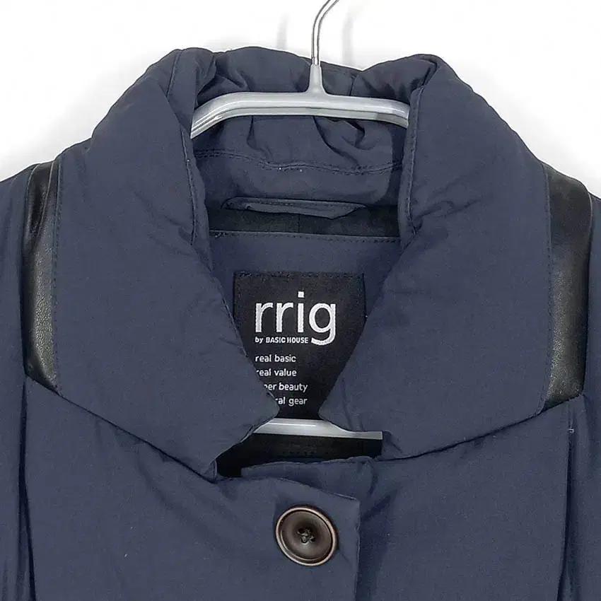 rrig 남성 덕다운 와플 하프패딩 톤다운네이비 (HU35951) 7