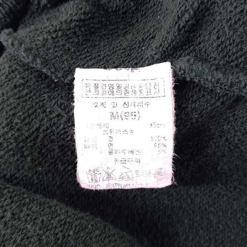 지프 남 사이드포켓 빅로고 맨투맨 그린M (HU28314) 8