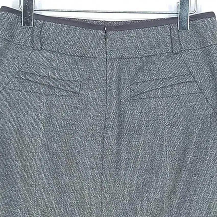 앤클라인 여성 슬림핏 모직스커트 그레이 (HU35879) 6