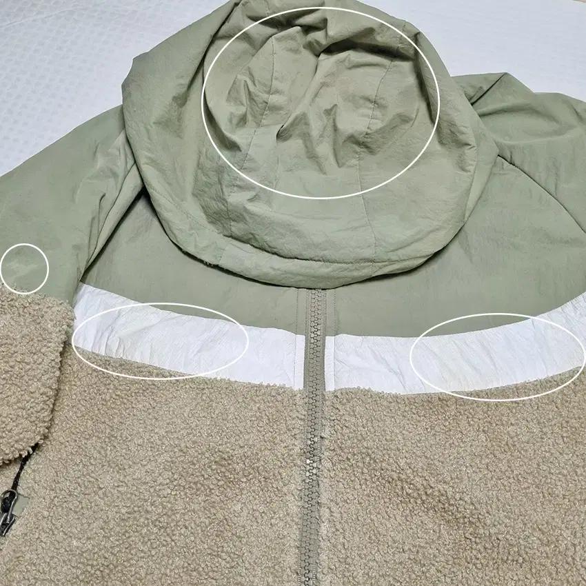 마모트 남성 뽀글이 후드 집업자켓 베이지100 (HU35872) 9