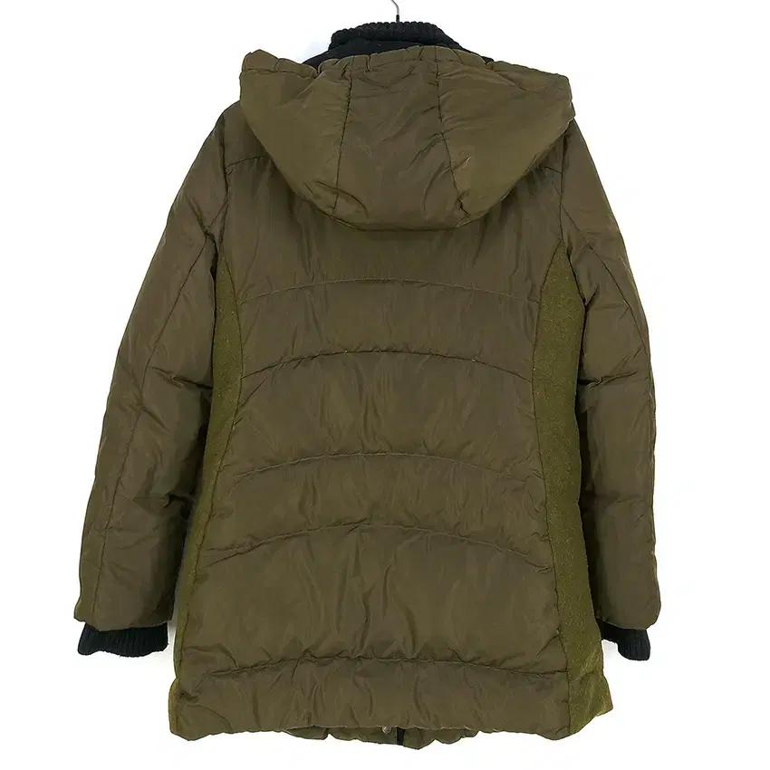 라코스테 여성 후드고정 덕다운패딩 카키브라운36 (HU35862) 3