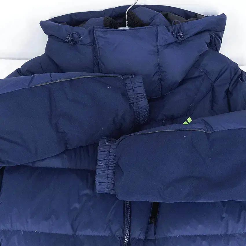 아디다스 남성 후드탈부착 모션 덕다운 패딩 블루XL (HU35798) 6