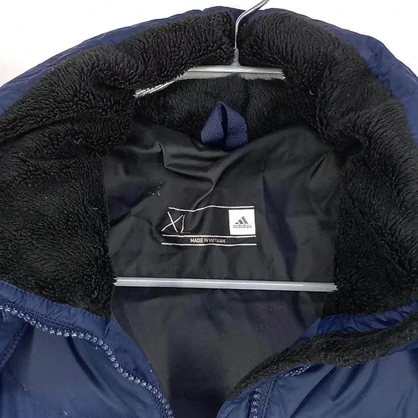 아디다스 남성 후드탈부착 모션 덕다운 패딩 블루XL (HU35798) 7