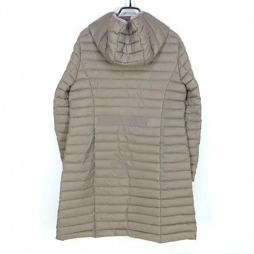 르네크루  여성 후드고정 덕다운 경량패딩 브라운 (HU35774) 3