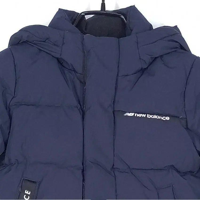 뉴발란스 아동 후드고정 구스다운패딩 네이비100 (HU35721) 4