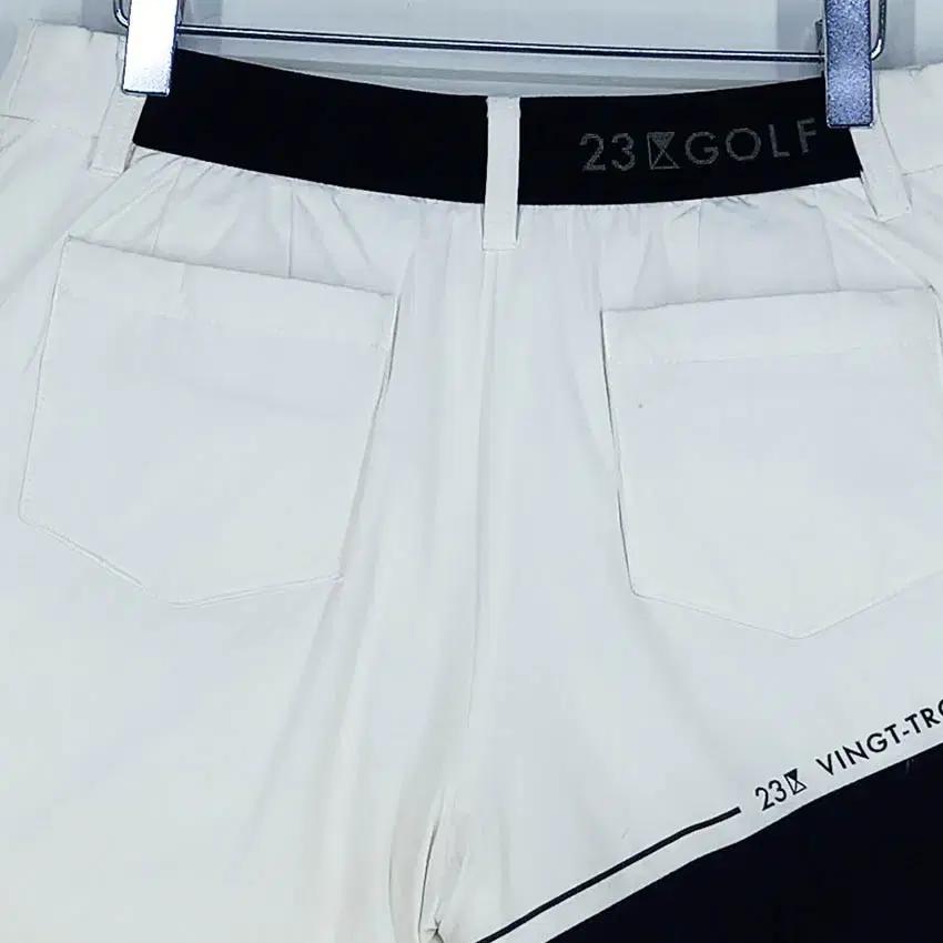 23구골프 여 뒷밴딩 구스다운 미니팬츠 아이보리67 (HU35645) 6