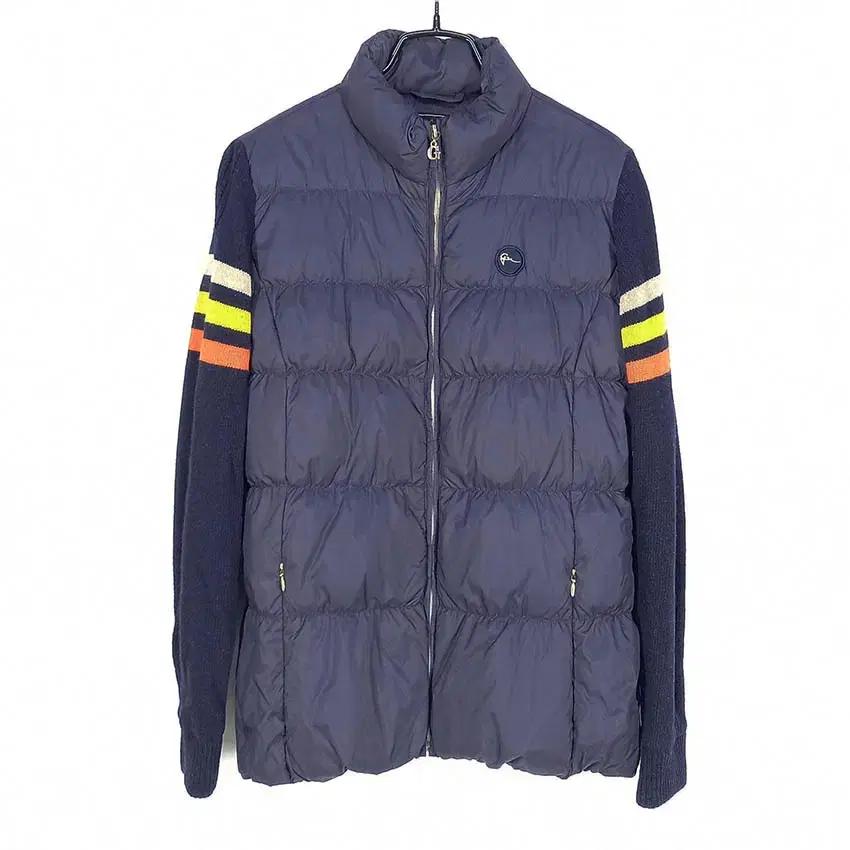 그렉노먼 여 니트소매 구스다운 경량패딩 네이비 (HU35531) 2
