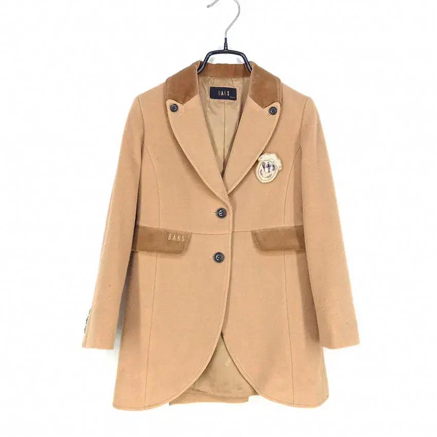 닥스 아동 모100% 모직코트 카멜브라운130 (HU35486) 2