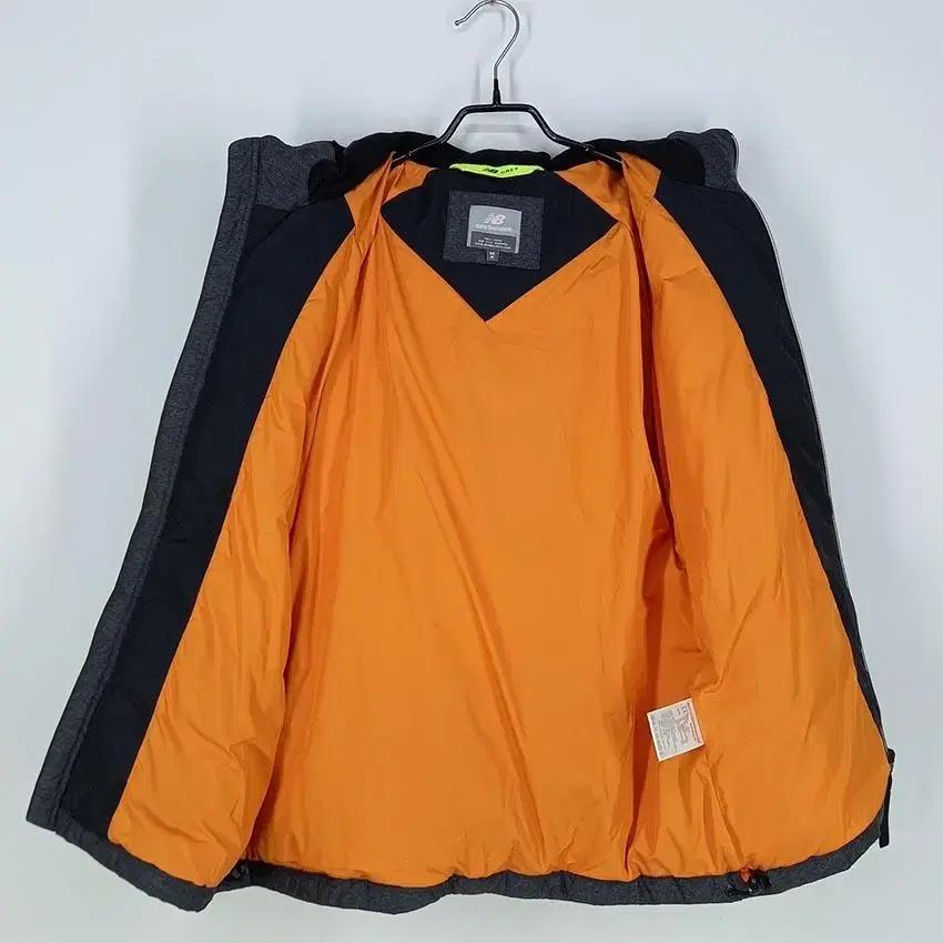 뉴발란스 여 후드스트링 덕다운패딩 다크그레이90(M) (HU19473) 7