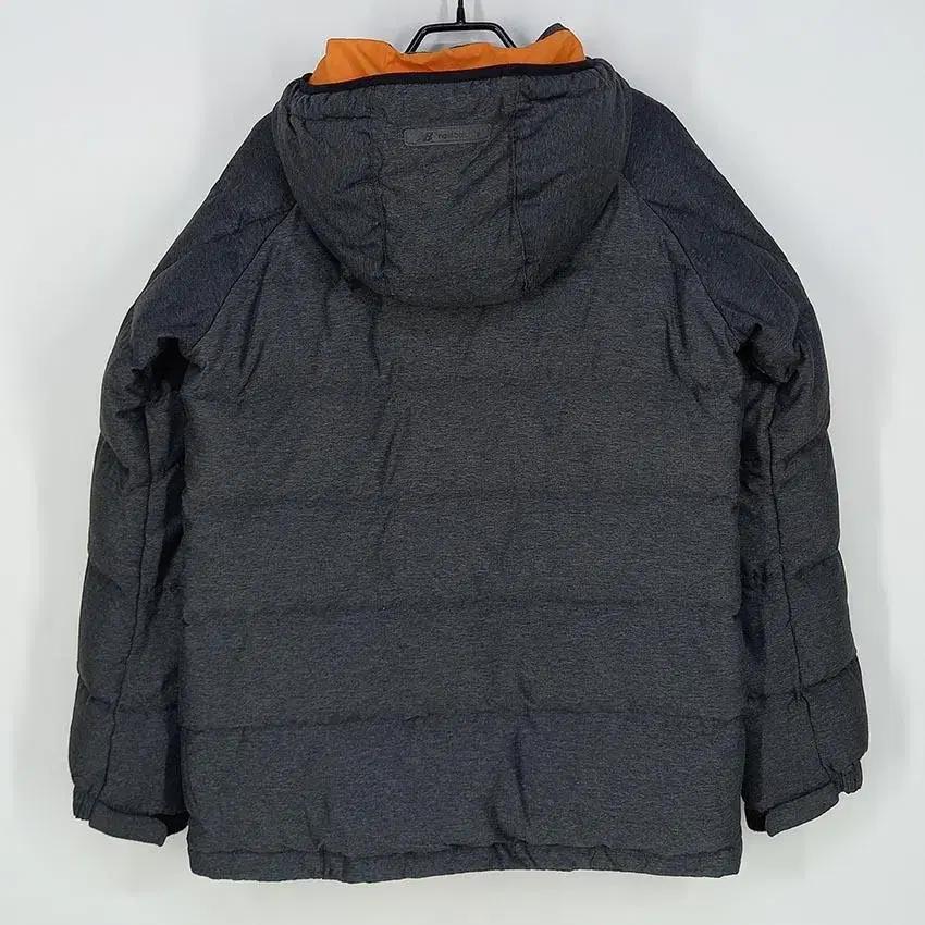 뉴발란스 여 후드스트링 덕다운패딩 다크그레이90(M) (HU19473) 3
