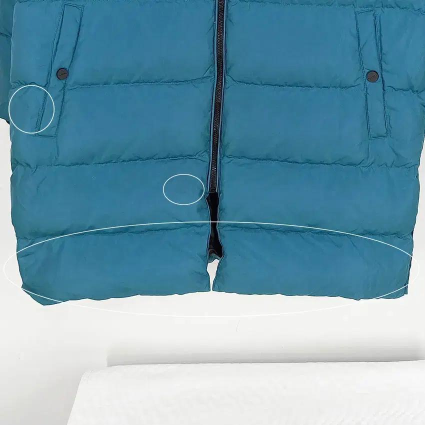 블루독 아동 후드탈부착 덕다운 롱패딩 블루155 (HU35191) 10