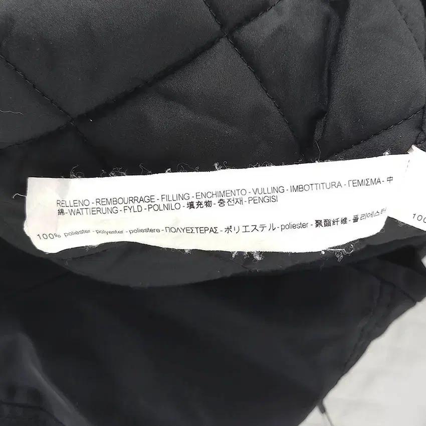 자라 여성 안감누빔 항공자켓 블랙M (HU35186) 8