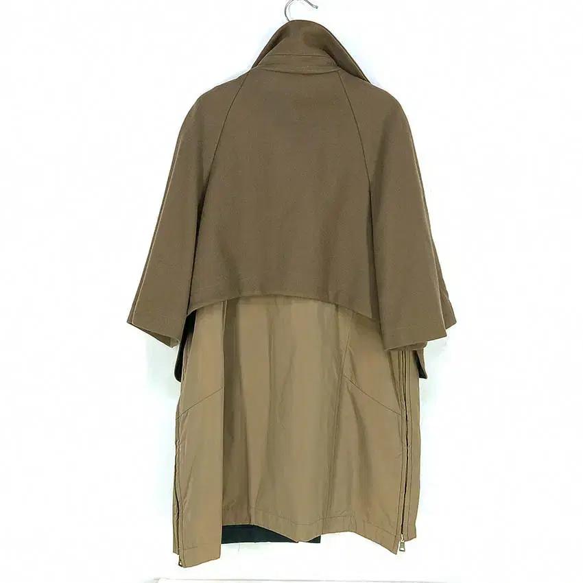 마인 여성 모직레이어드 웰론충전재 자켓 브라운82 (HU35151) 3