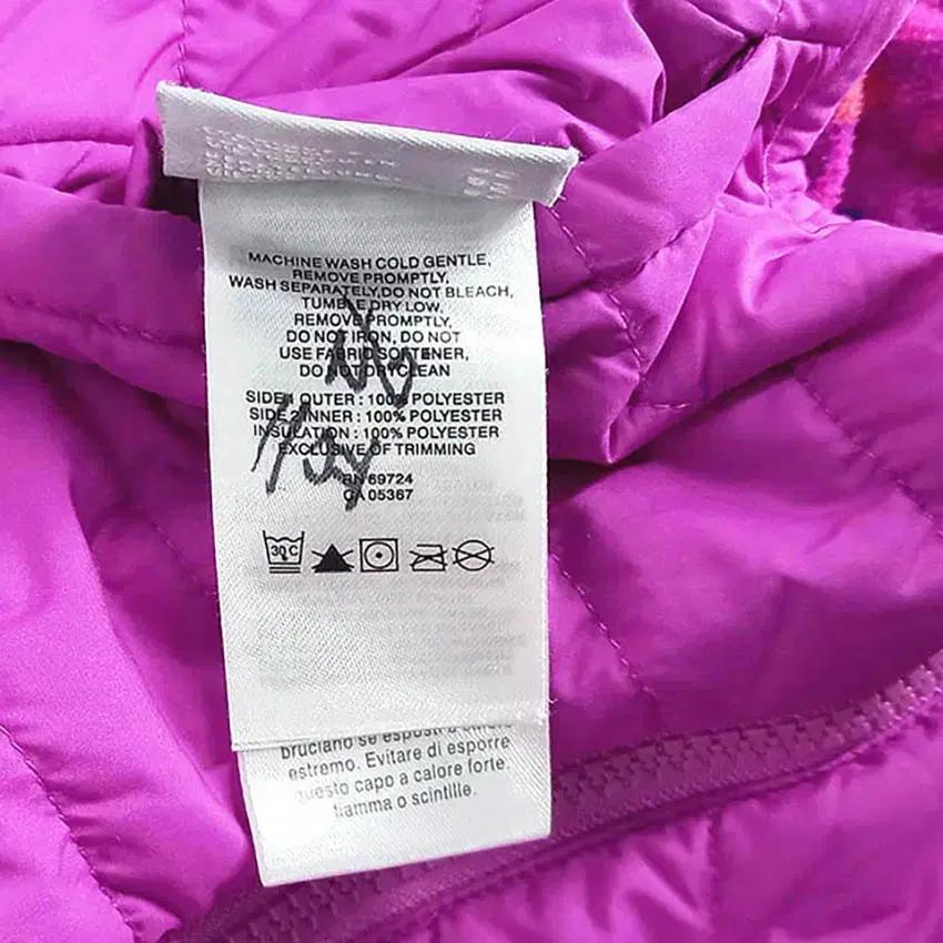 컬럼비아 아동 양면 플리스 후드 패딩점퍼 퍼플3T (HU35132) 10