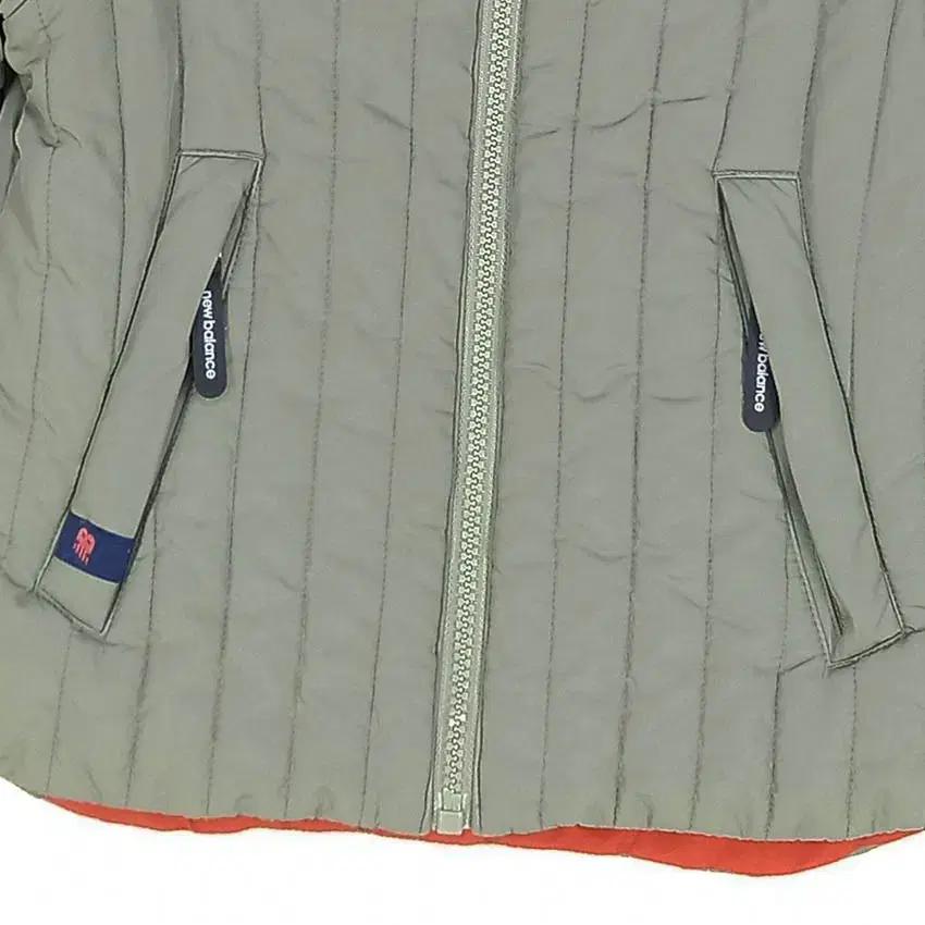 뉴발란스 유아동 양면 웰론충전 패딩자켓 카키100 (HU35092) 7