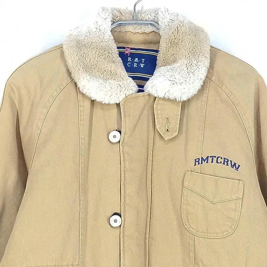 RAT CRW 남성 넥퍼 핸드워머 점퍼자켓 베이지XL (HU35085) 4