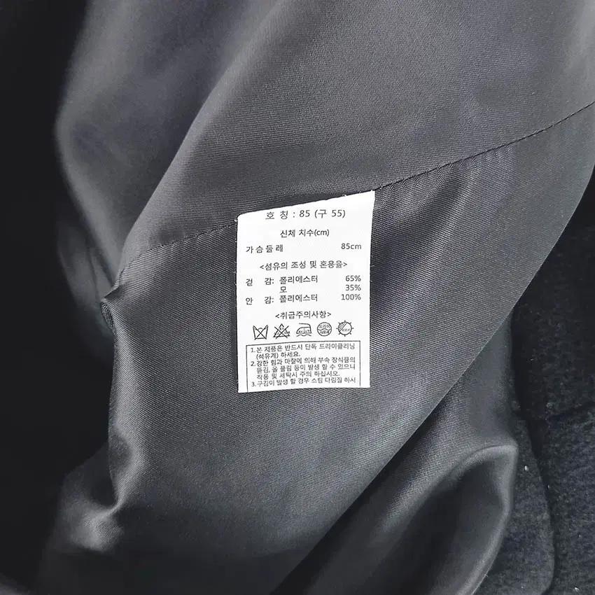 칼라거펠트 여성 더블 모직자켓 블랙55 (HU35066) 8