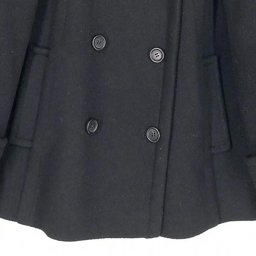 칼라거펠트 여성 더블 모직자켓 블랙55 (HU35066) 5