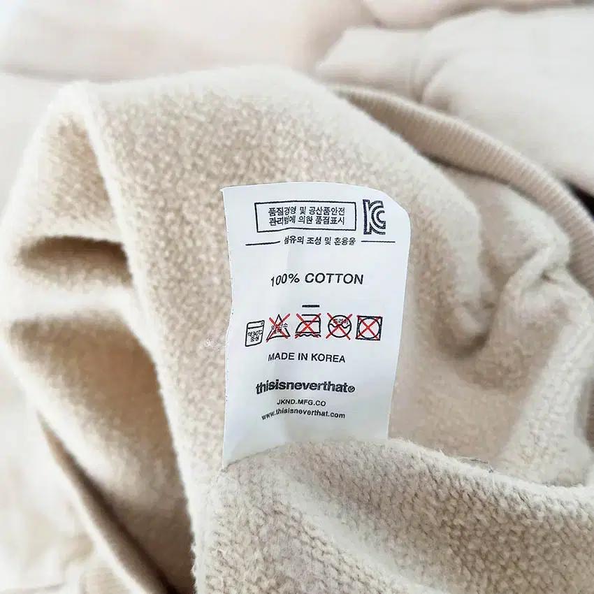 디스이즈네버댓 남성 후드티 베이지XL (HU35045) 8