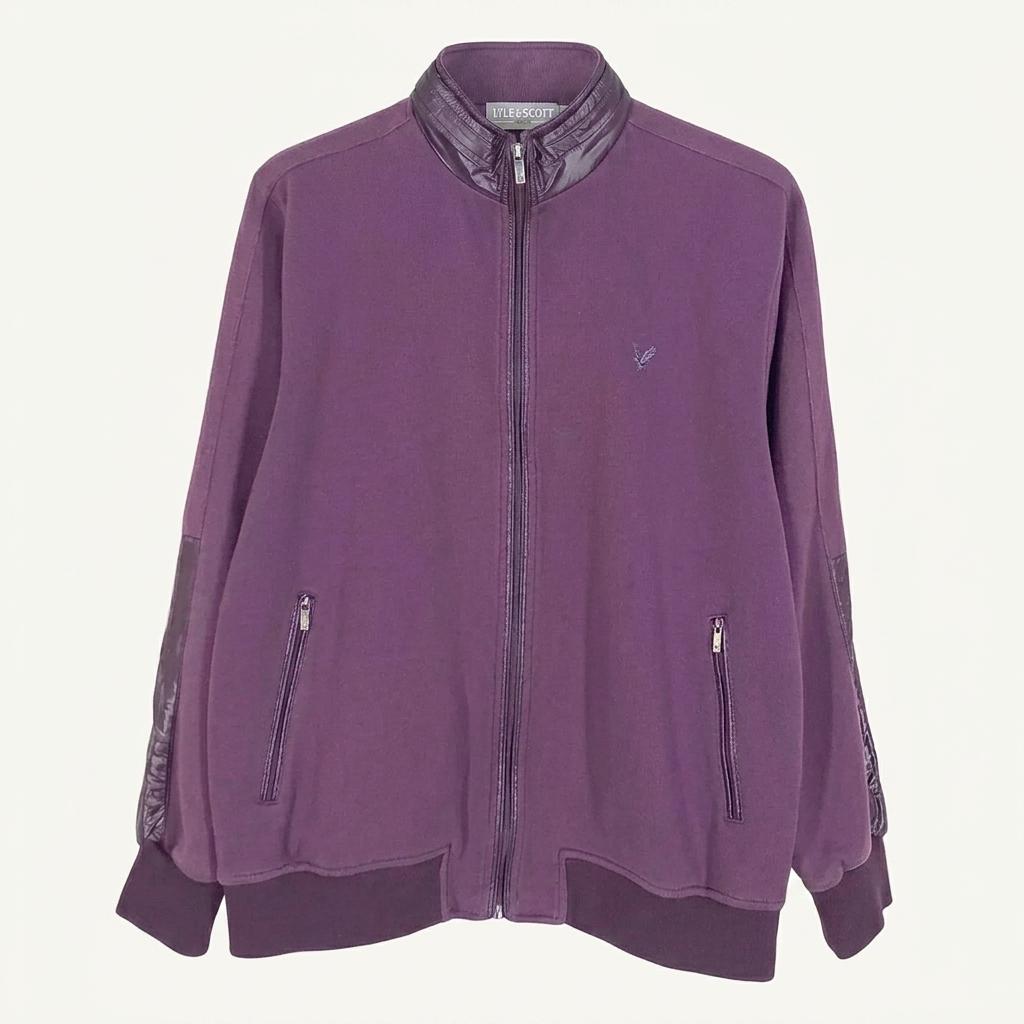 라일앤스콧 남성 골프 집업자켓 퍼플105 (HU35006) 1
