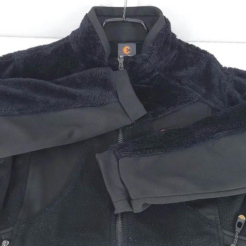 에코로바 여성 보아털 플리스자켓 블랙 (HU34956) 6