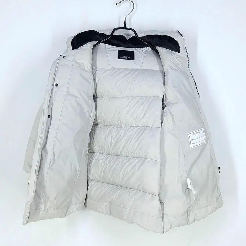 탑텐 아동 후드고정 덕다운패딩 그레이110(4-5Y) (HU34911) 7