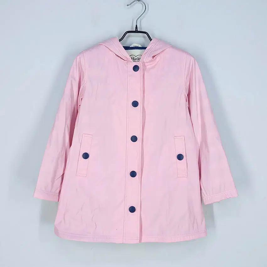 Hatley 아동 우비 타월안감 스플래쉬 자켓 연핑크8 (HU34896) 2