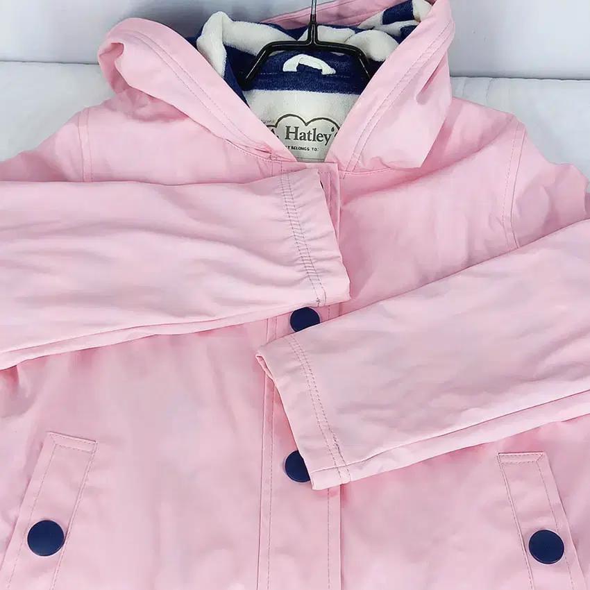 Hatley 아동 우비 타월안감 스플래쉬 자켓 연핑크8 (HU34896) 6