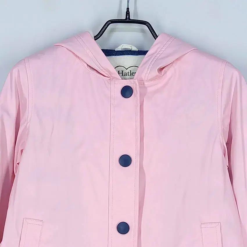 Hatley 아동 우비 타월안감 스플래쉬 자켓 연핑크8 (HU34896) 4