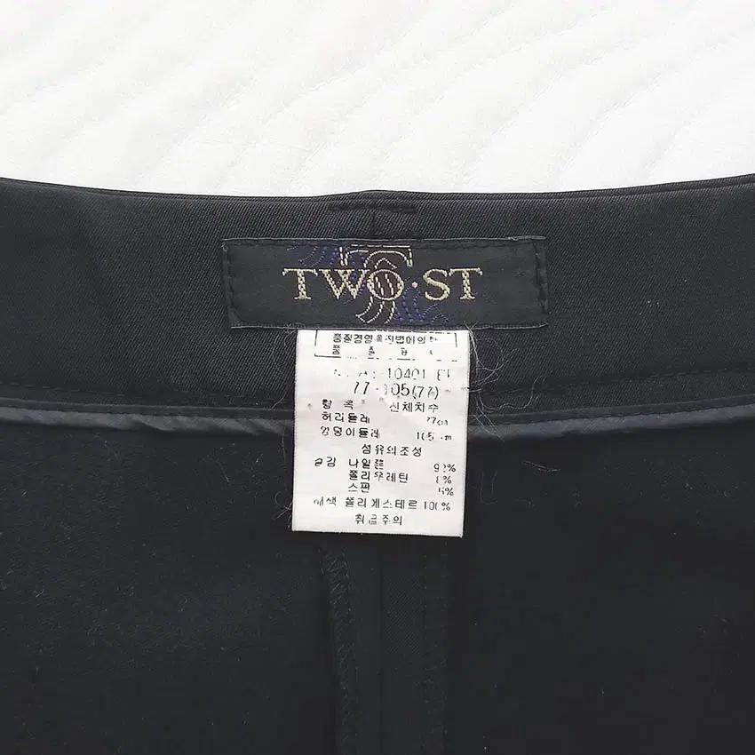 투에스티 여성 약기모 일자핏 슬랙스 블랙77 (HU34880) 7