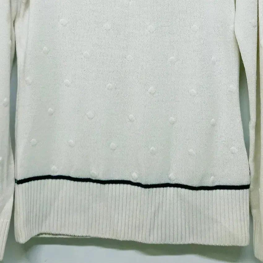 팬텀 여성 엠보도트 반목 니트티 아이보리 (HU34700) 5