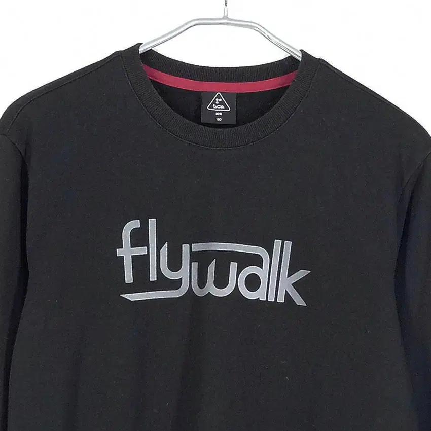 케이투 여성 벨벳로고 맨투맨 블랙100 (HU34652) 4