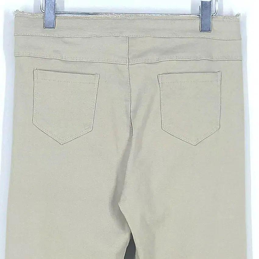 페이지플린 여성 스판 세미부츠컷 팬츠 베이지 (HU34467) 6