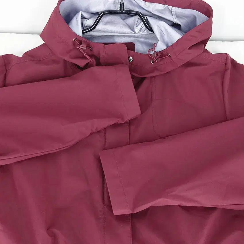 노스페이스 여성 바스락 후드 롱 바람막이 버건디95(HU34447) 6