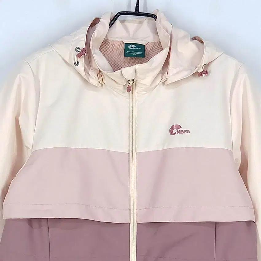 네파 여성 허리스트링 하프 바람막이 인디핑크 (HU34444) 4