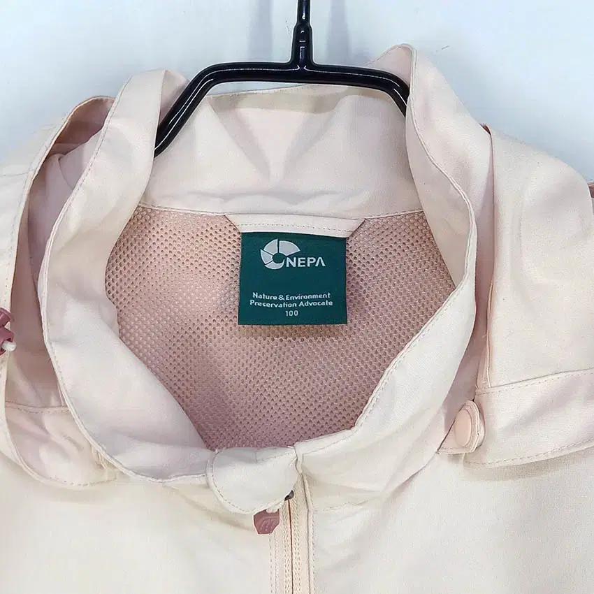 네파 여성 허리스트링 하프 바람막이 인디핑크 (HU34444) 7