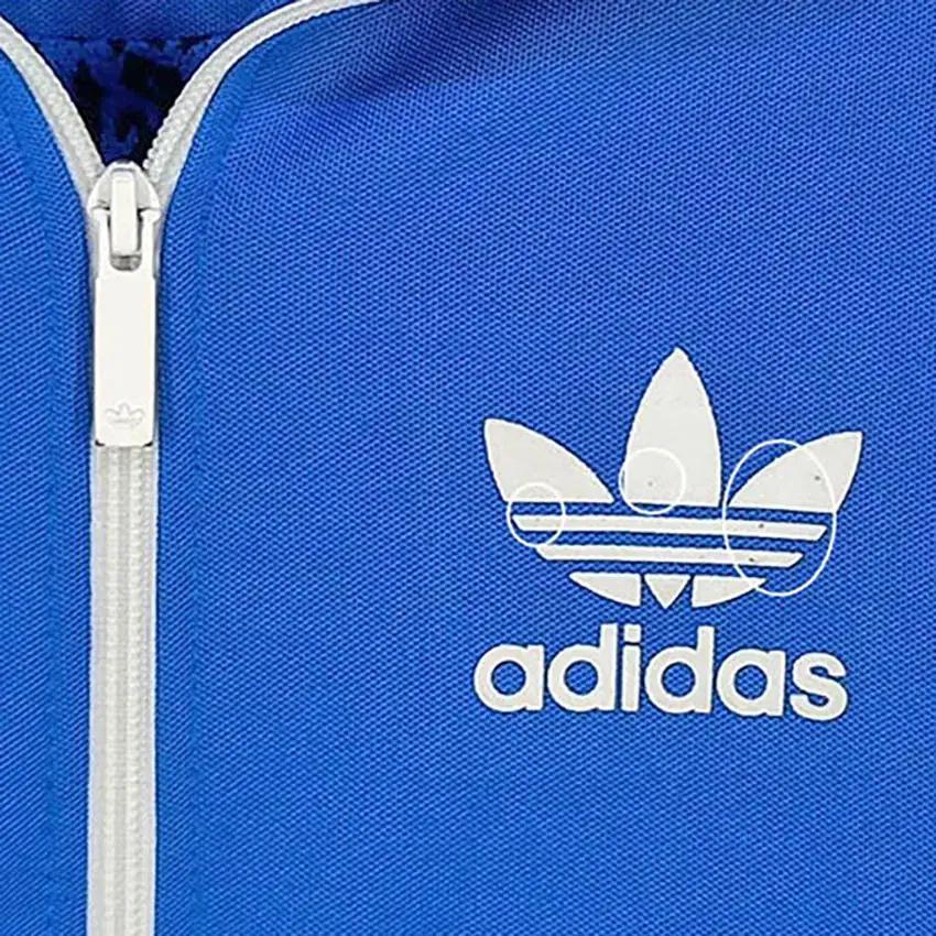 아디다스 여성 벨벳로고 유로파 트랙탑져지 블루(HU34401) 9