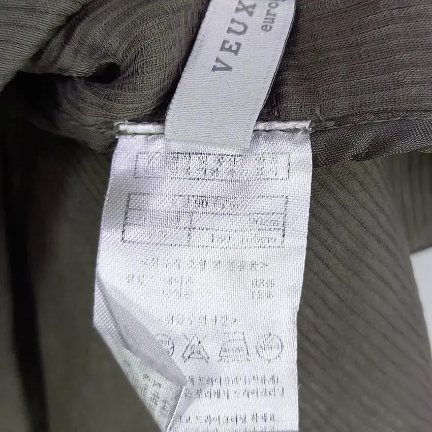 VEUXETRE 여 오버핏 골지블라우스 톤다운브라운90 (HU16261) 7