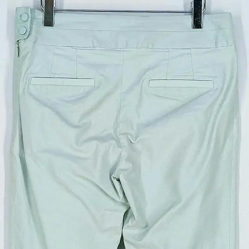 씨씨콜렉트 여성 슬림핏 스판끼 팬츠 그린 (HU34301) 6