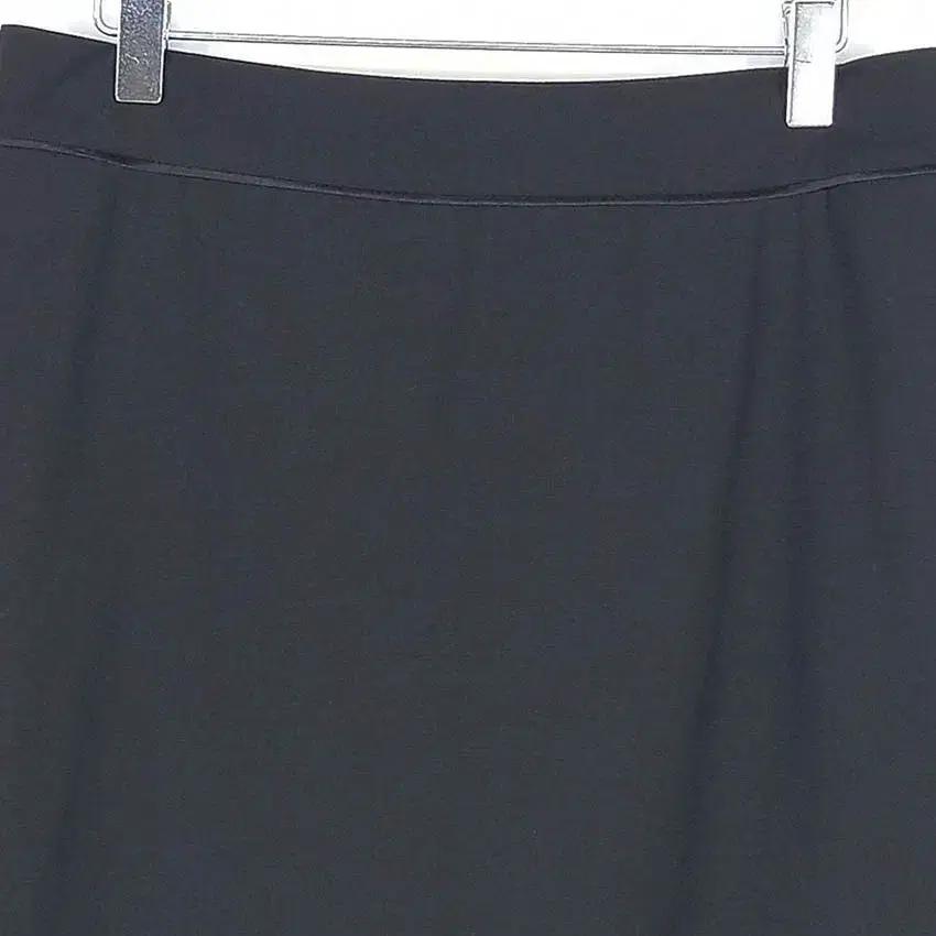 데코 여성 슬림핏 미디스커트 블랙 (HU34287) 4