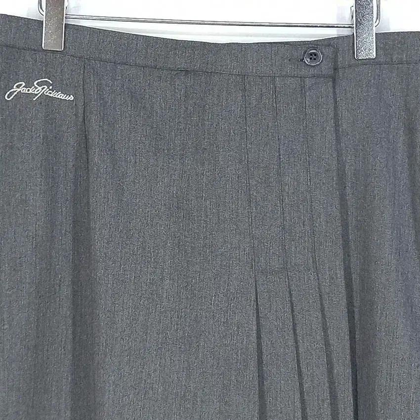 잭니클라우스 여성 앞이중 5부 치마바지 그레이 (HU34286) 4