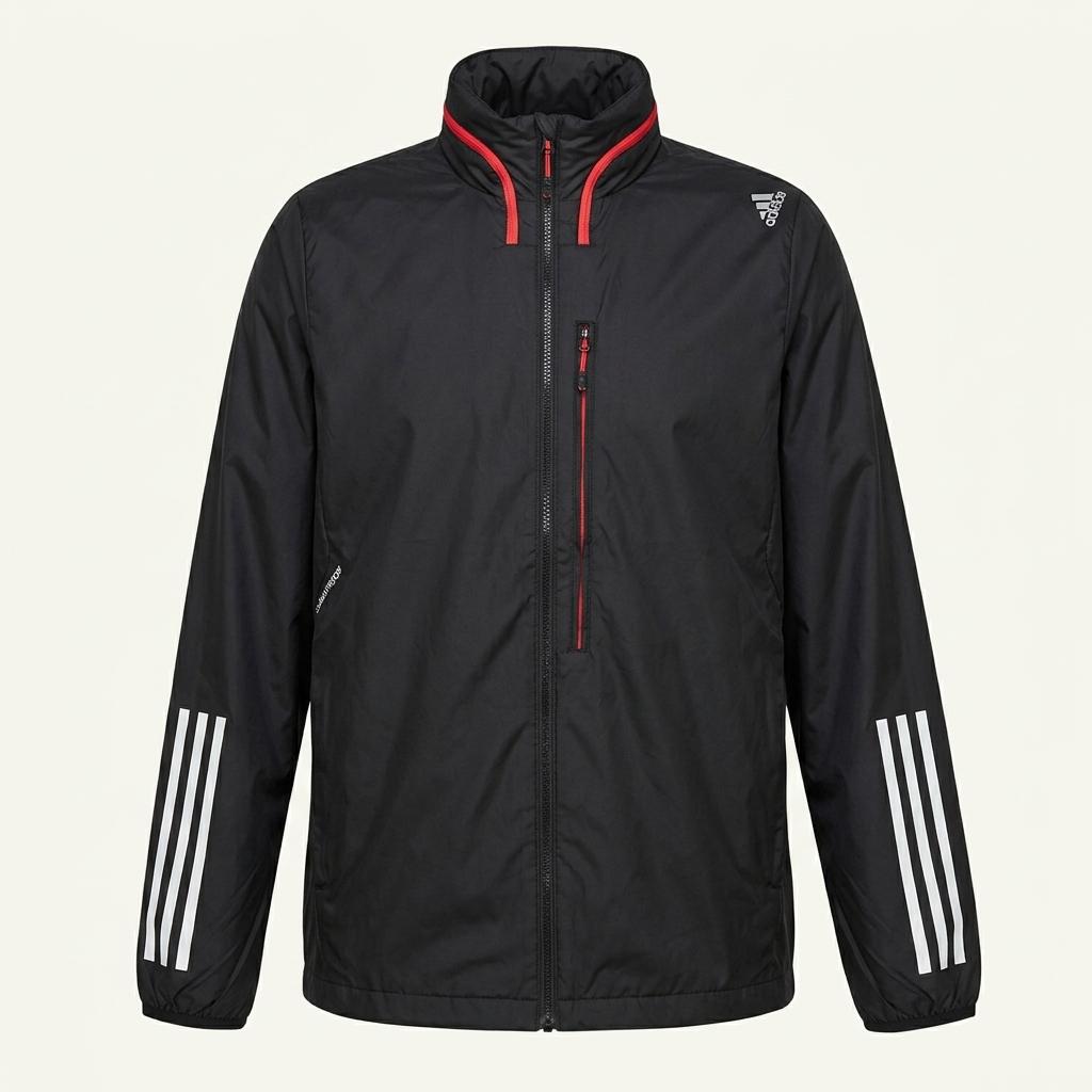 아디다스 남 CP Mind Logo 경량바람막이 블랙95 (HU25719 1