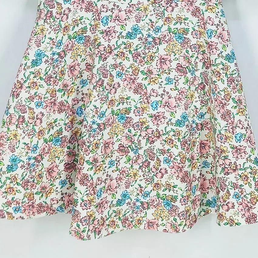 러브홀릭 여성 플라워 퍼프 미니원피스 아이보리 (HU34209) 5
