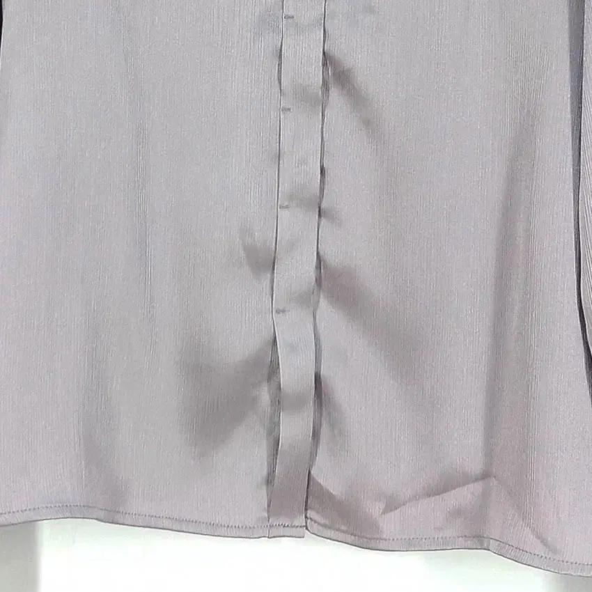 이오디김동수 여성 히든버튼 블라우스 웜그레이91 (HU34151) 5