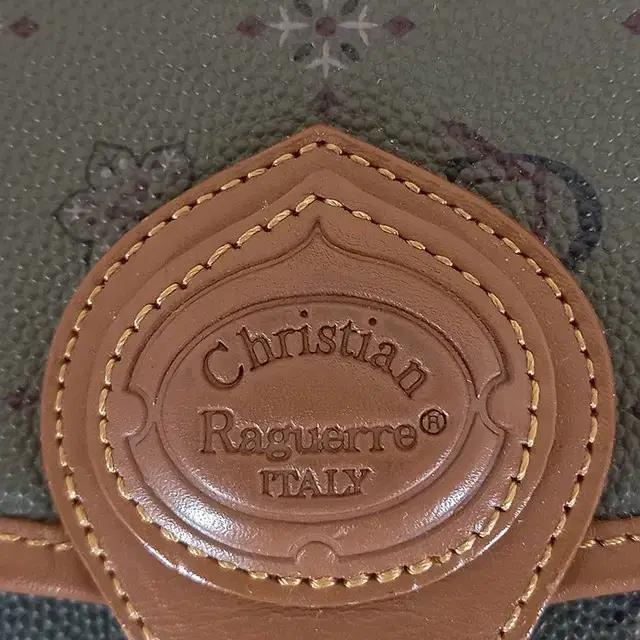 CHRISTIAN RAGUERRE 복조리 문양가죽백팩 카키(HB1167) 10