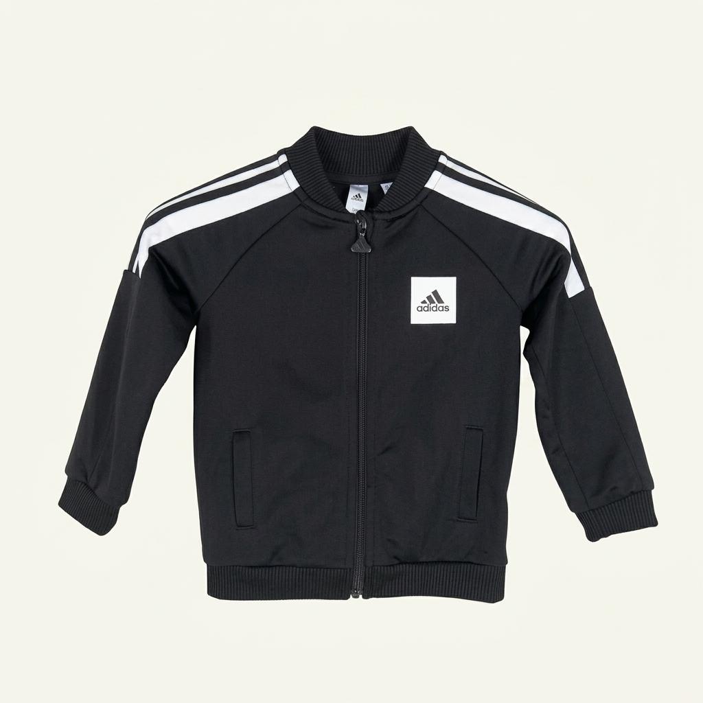 아디다스 아동 I SHINY TS 져지 블랙085 (HU34046) 1
