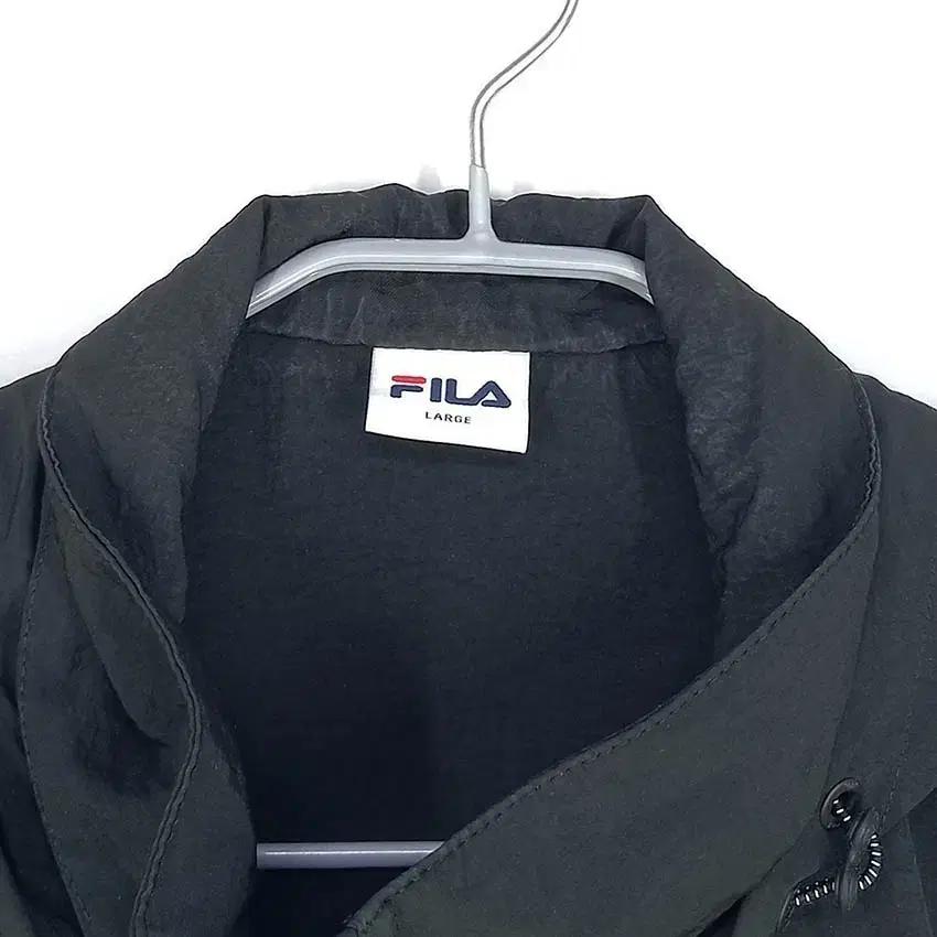 휠라 남성 나일론 후드고정 바람막이 블랙L (HU33959) 7